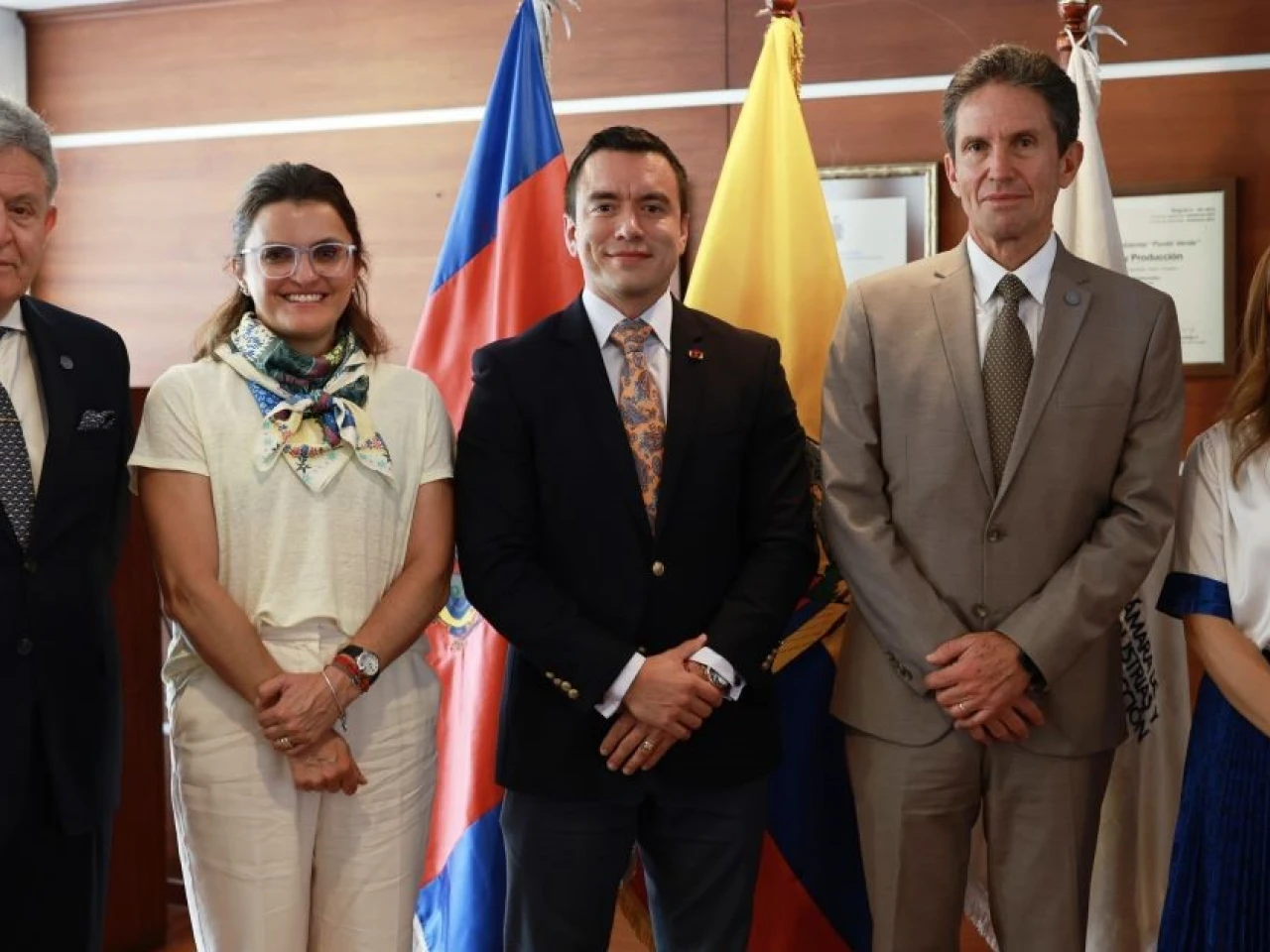 Noboa subrayó la necesidad de firmar Tratados de Libre Comercio