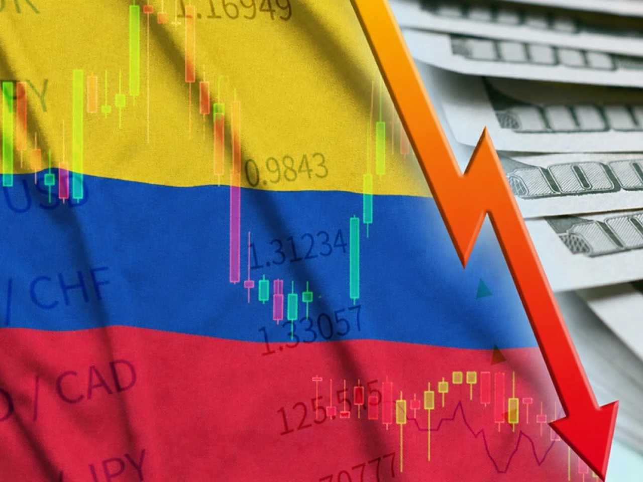 Inversión extranjera en Colombia cae 12,3 % en el primer semestre de 2026