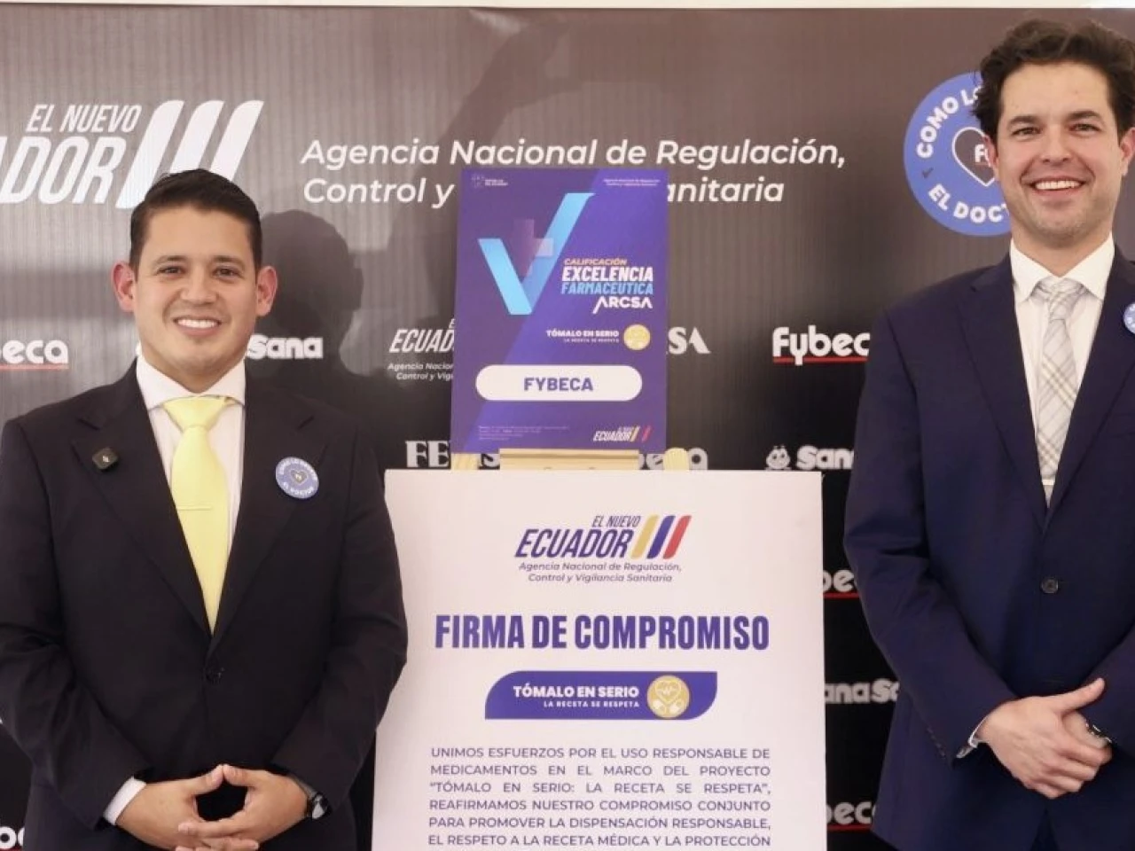 Fybeca se suma a certificación sanitaria para fortalecer estándares farmacéuticos en Ecuador