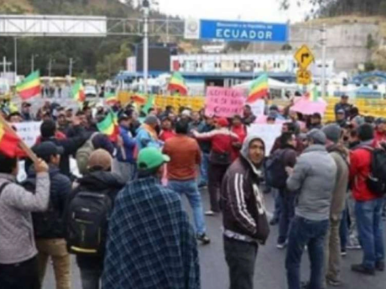 Carchi levanta el paro tras acuerdo con el Gobierno