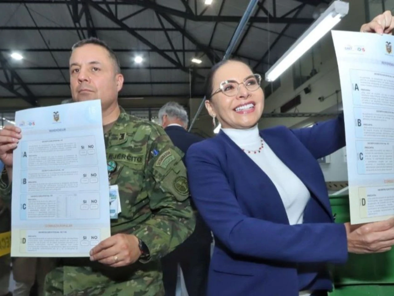 La impresión de papeletas para el Referéndum 2025 avanza