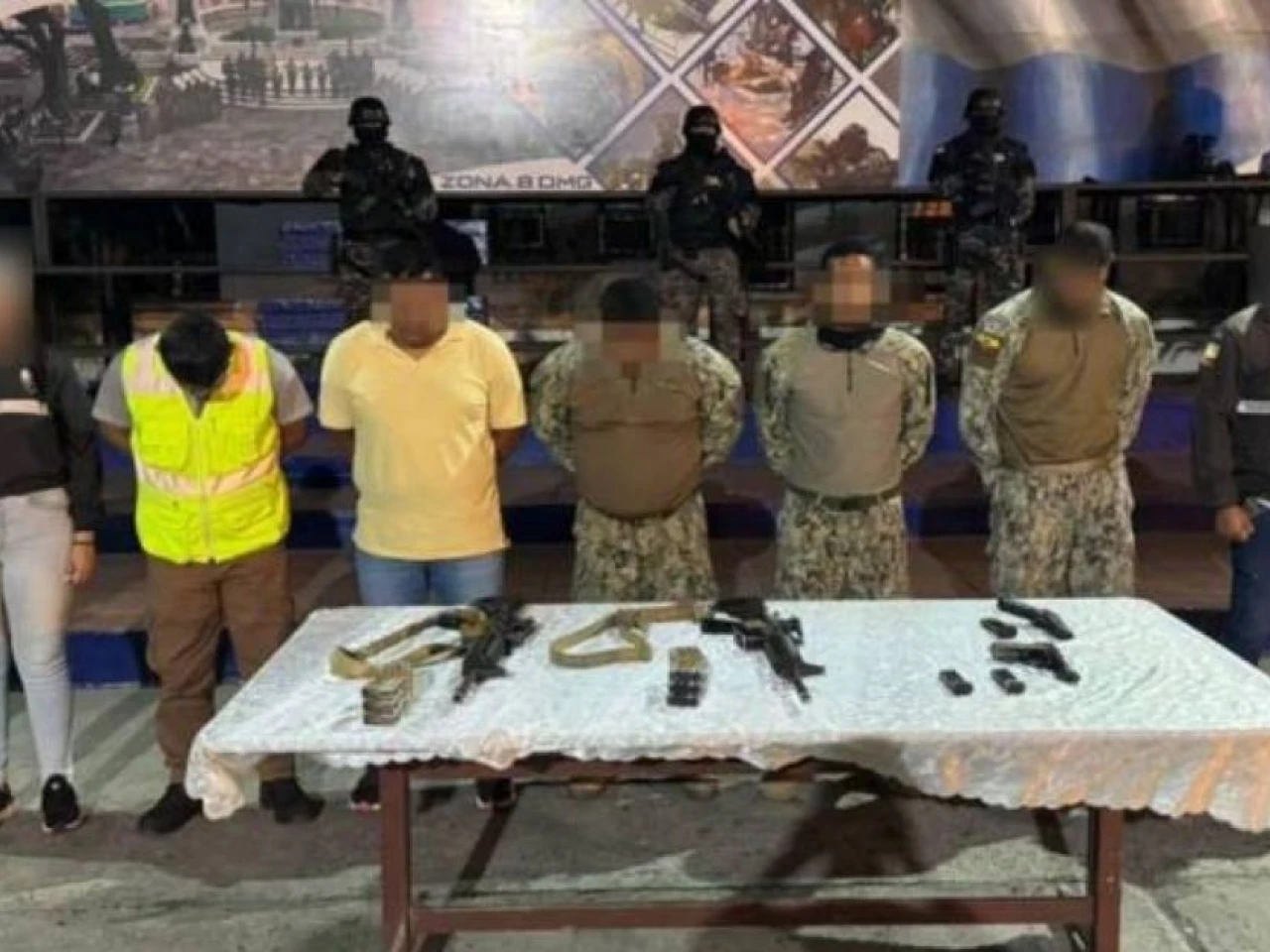 4 militares fueron detenidos por ingresar droga en contenedor que iba a Francia