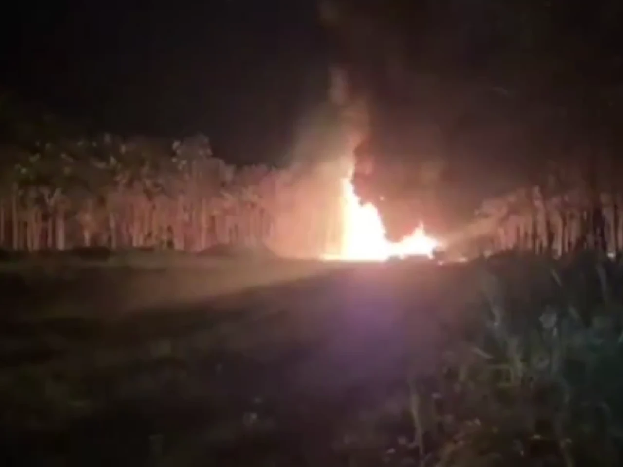 Incendio en Quinindé estaría ligado a perforación ilegal de ducto petrolero