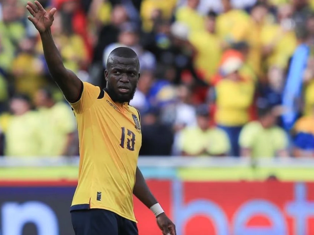 Enner Valencia se despide de las eliminatorias en el partido contra Argentina