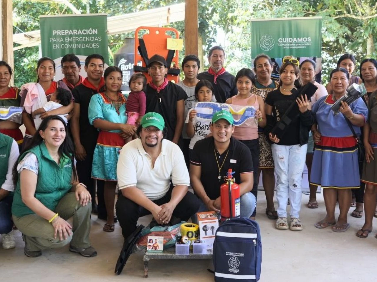 Sucumbíos y Esmeraldas se preparan para proteger a la niñez ante desastres 