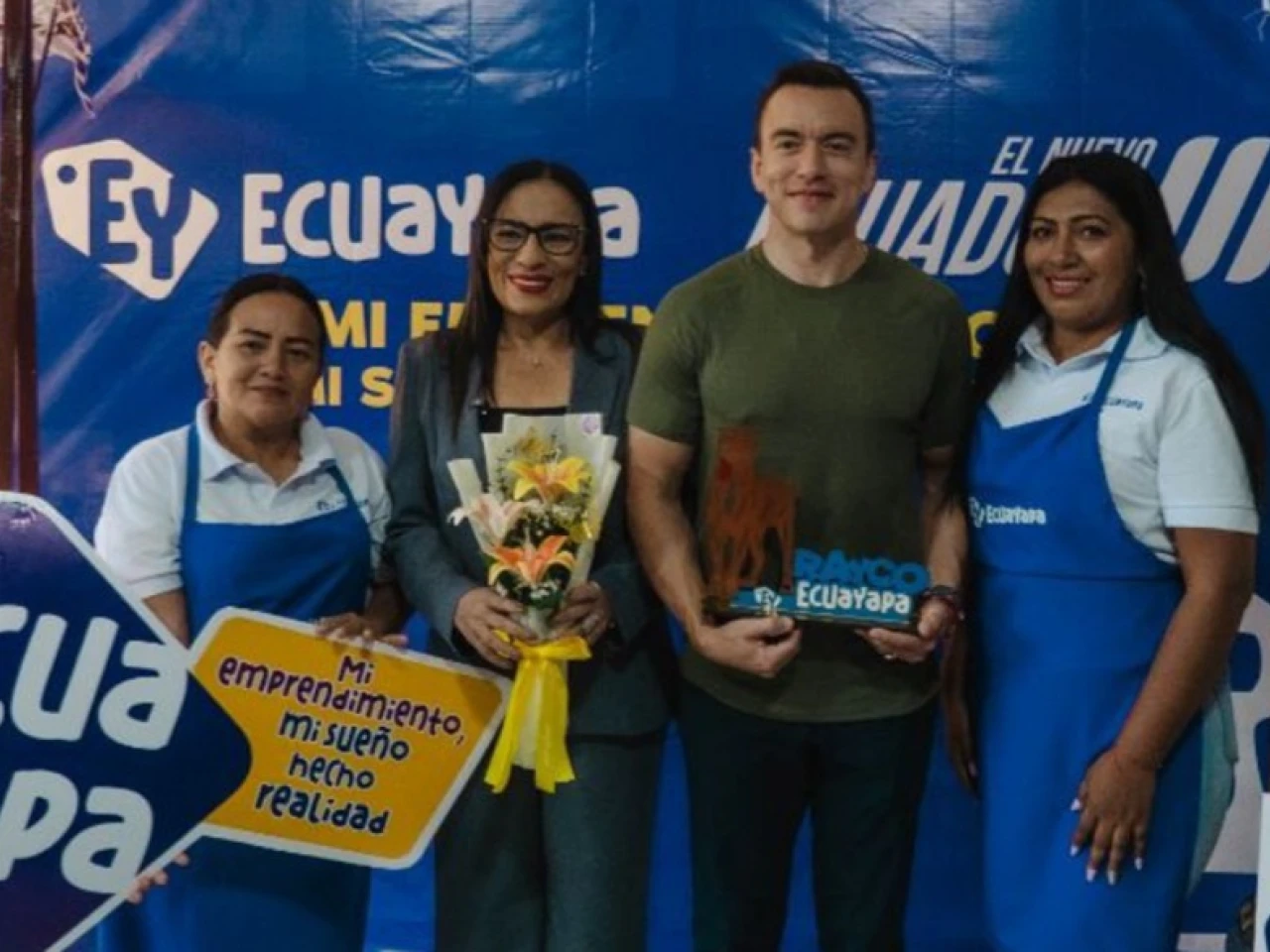 Gobierno lanza portal Ecuayapa para impulsar la economía popular en Ecuador