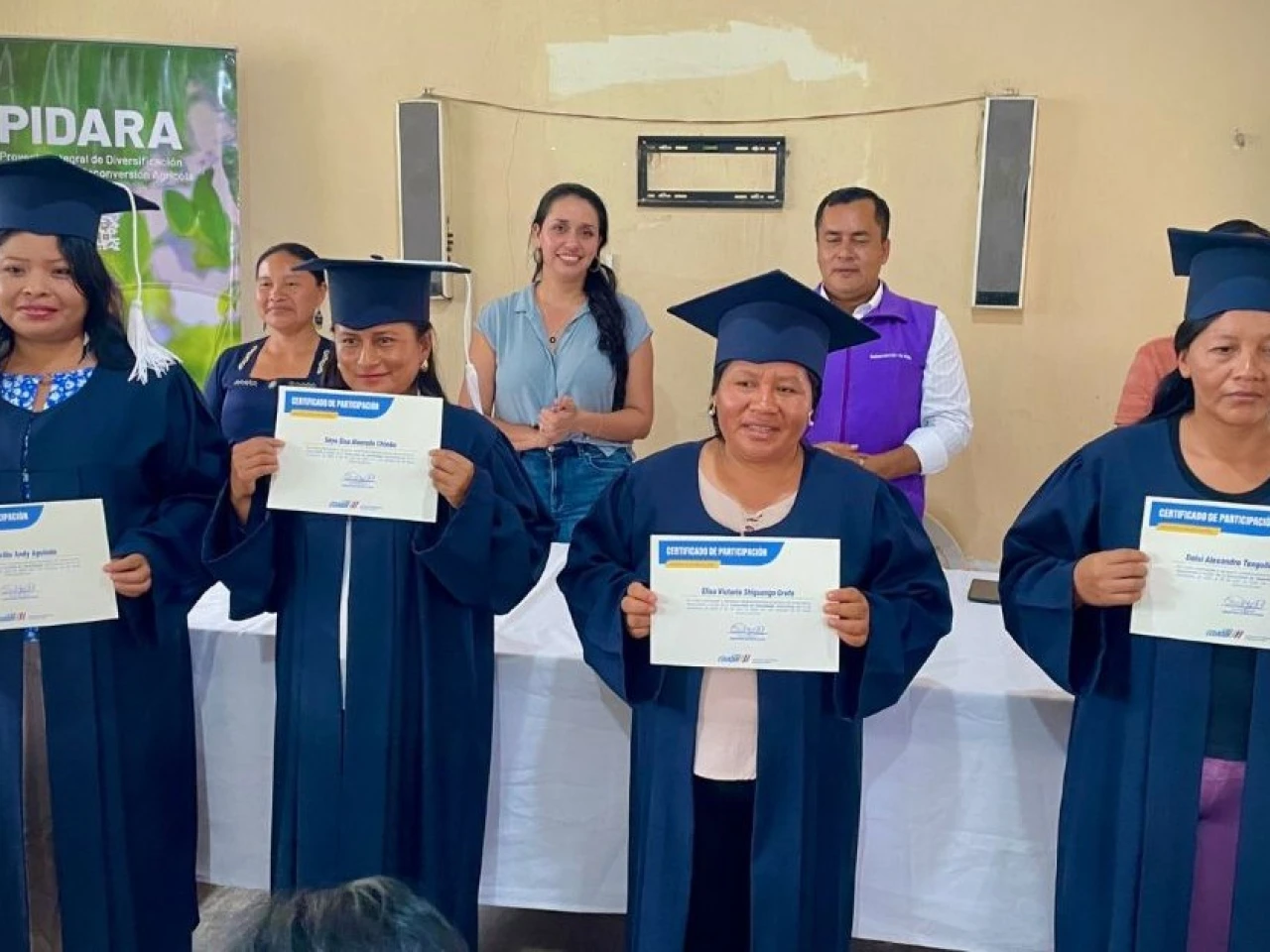 Formación agrícola impulsa prácticas sostenibles en comunidad de Napo