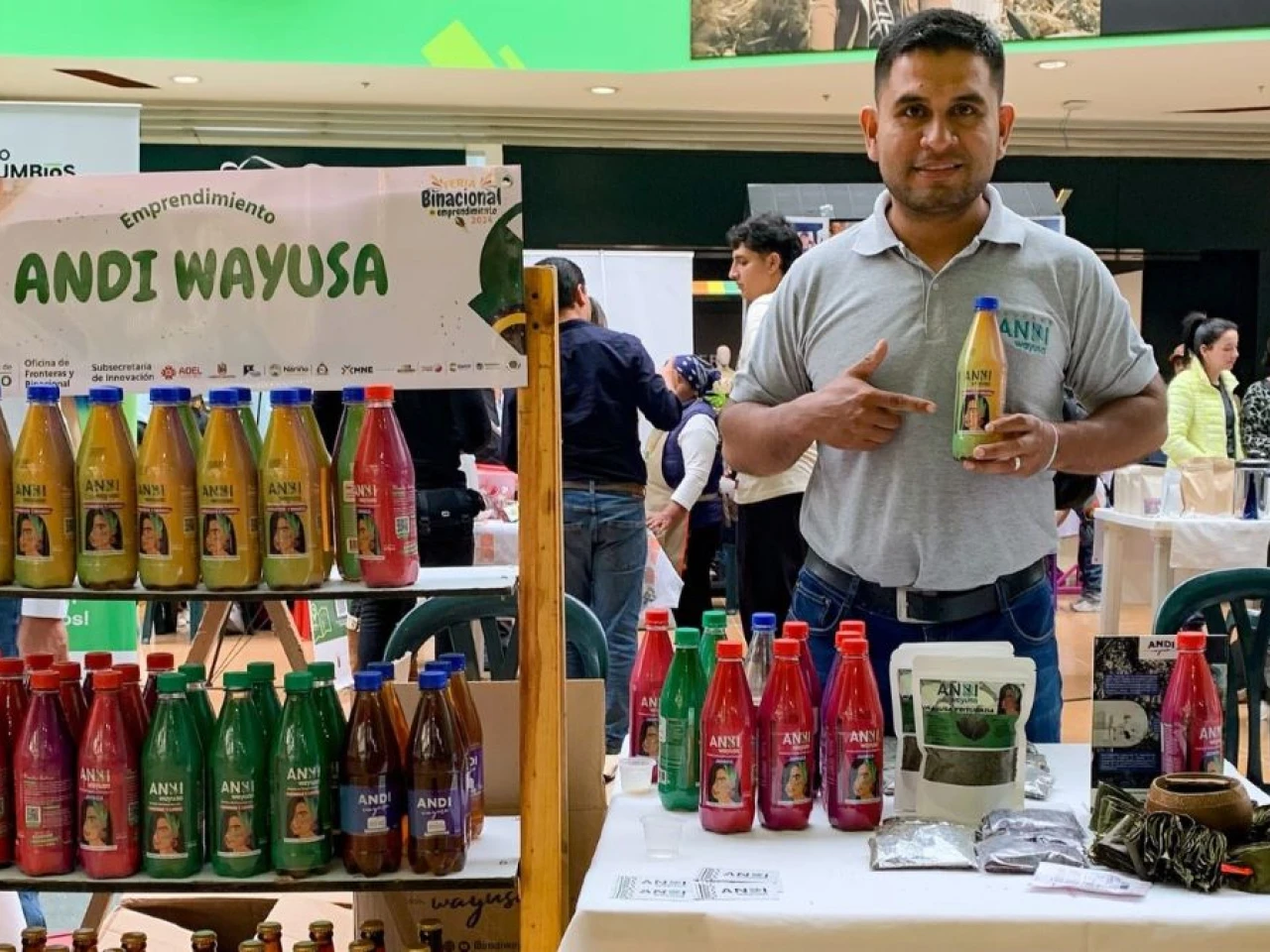 Organizaciones de Sucumbíos participaron en Feria Binacional en Ipiales 