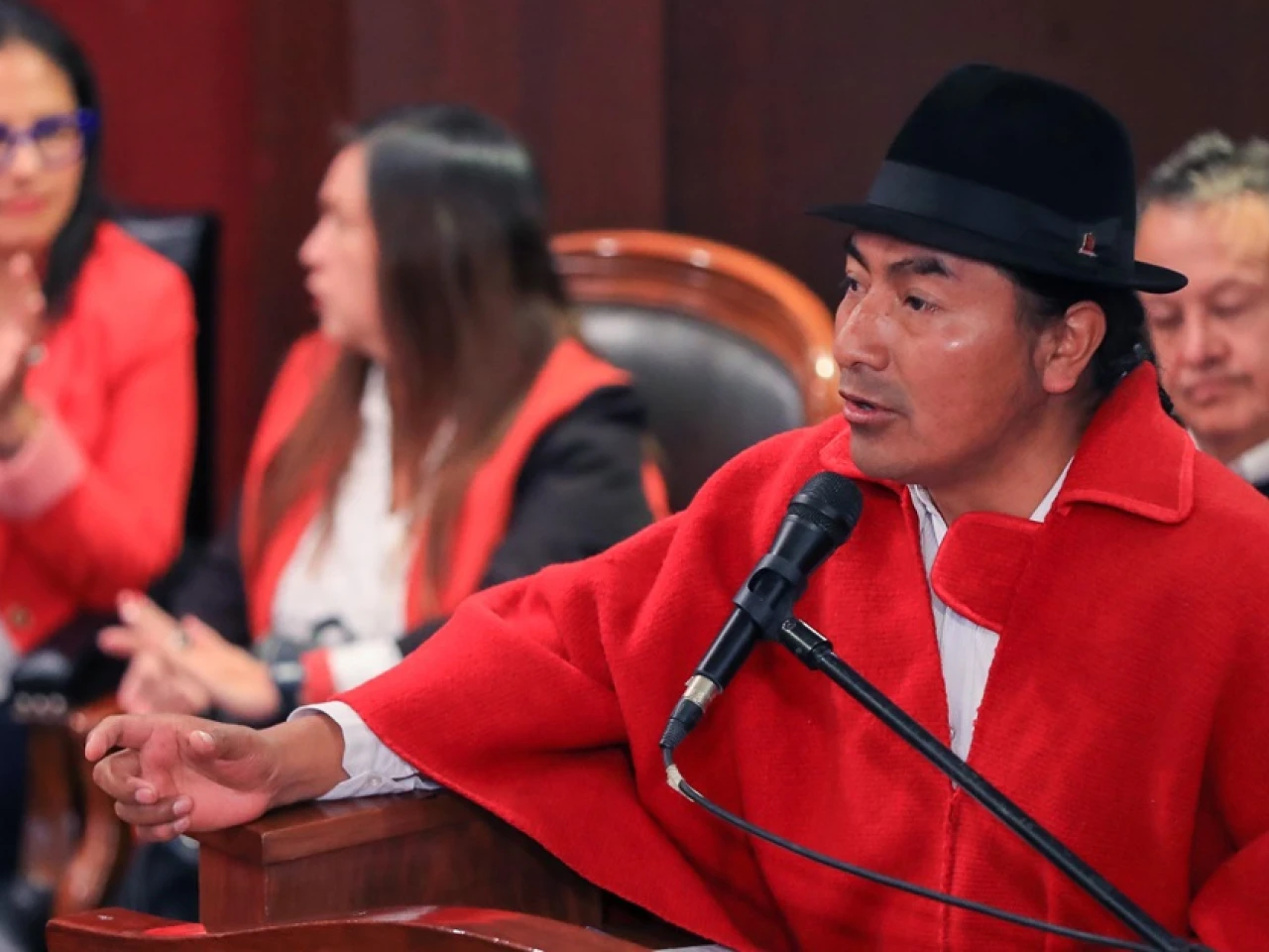 Leonidas Iza demandó a Guillermo Lasso por decirle "terrorista"