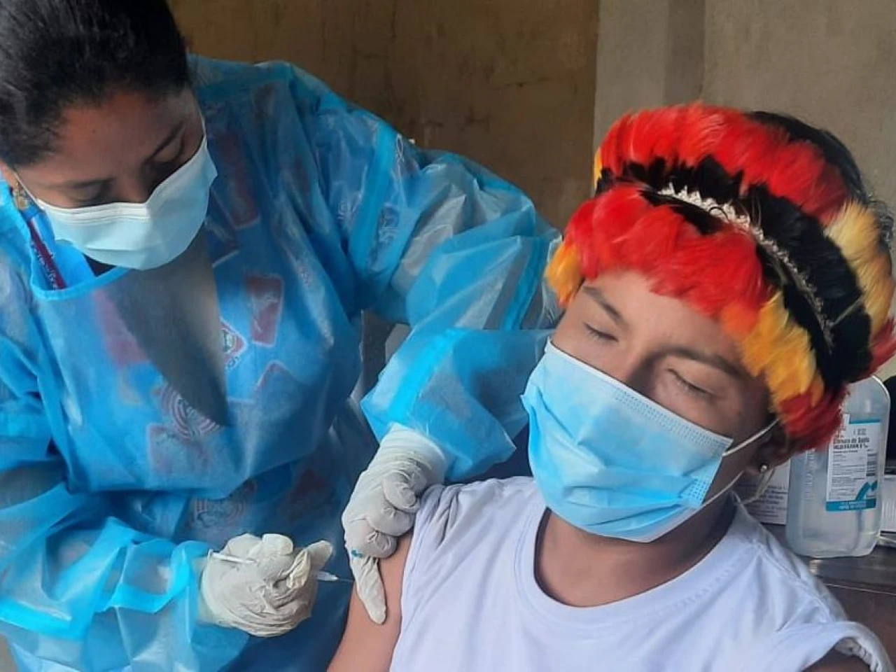 Brigada médica visitó a la comunidad shuar en Naranjal
