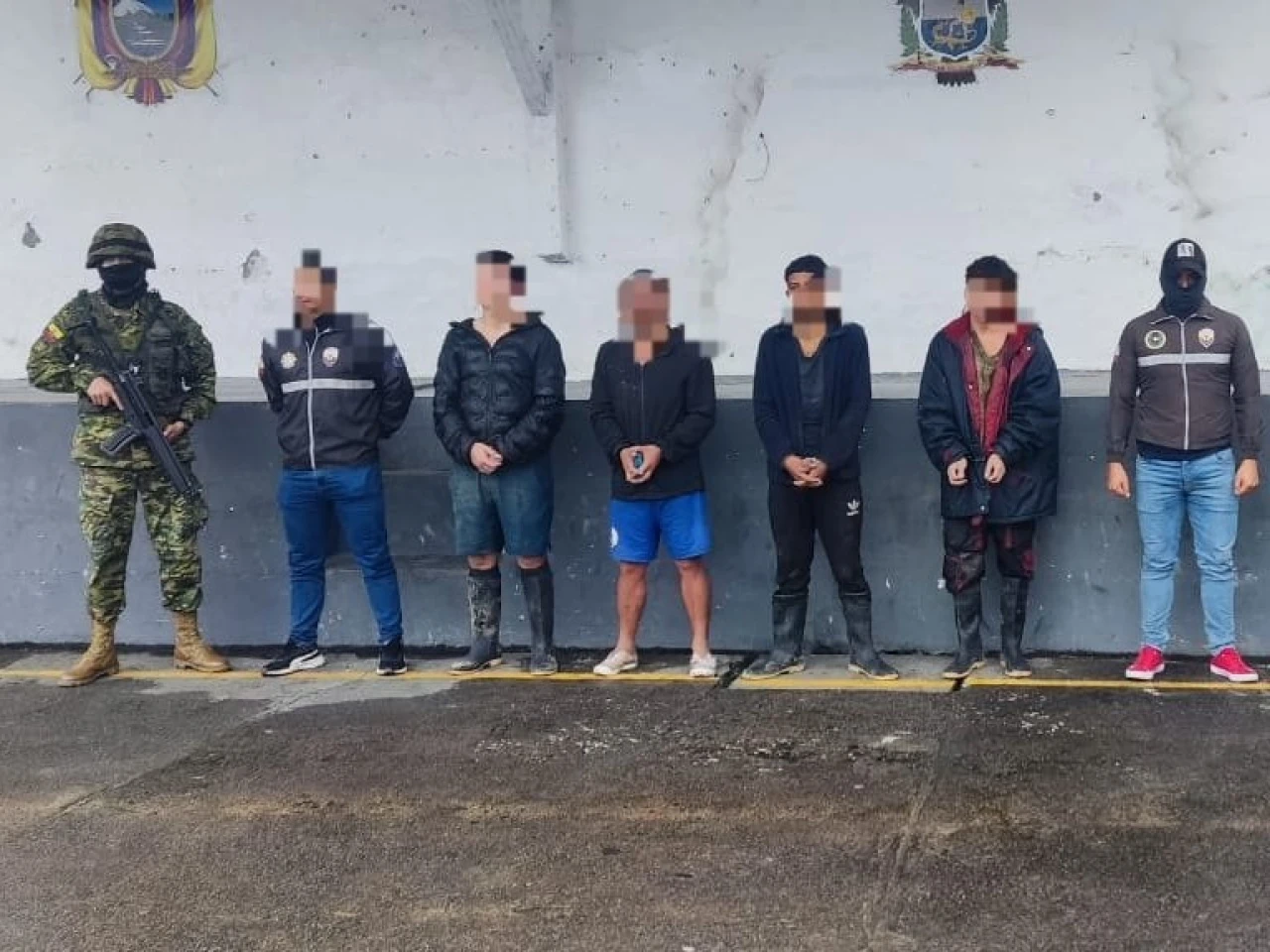 4 terroristas de ‘Los Lobos’ fueron detenidos en Zamora Chinchipe