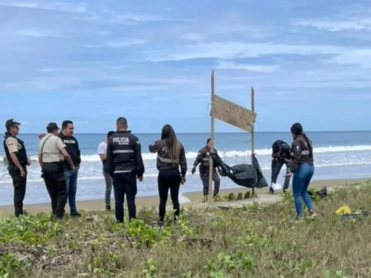 La Policía encontró 5 cabezas humanas colgadas en Puerto López