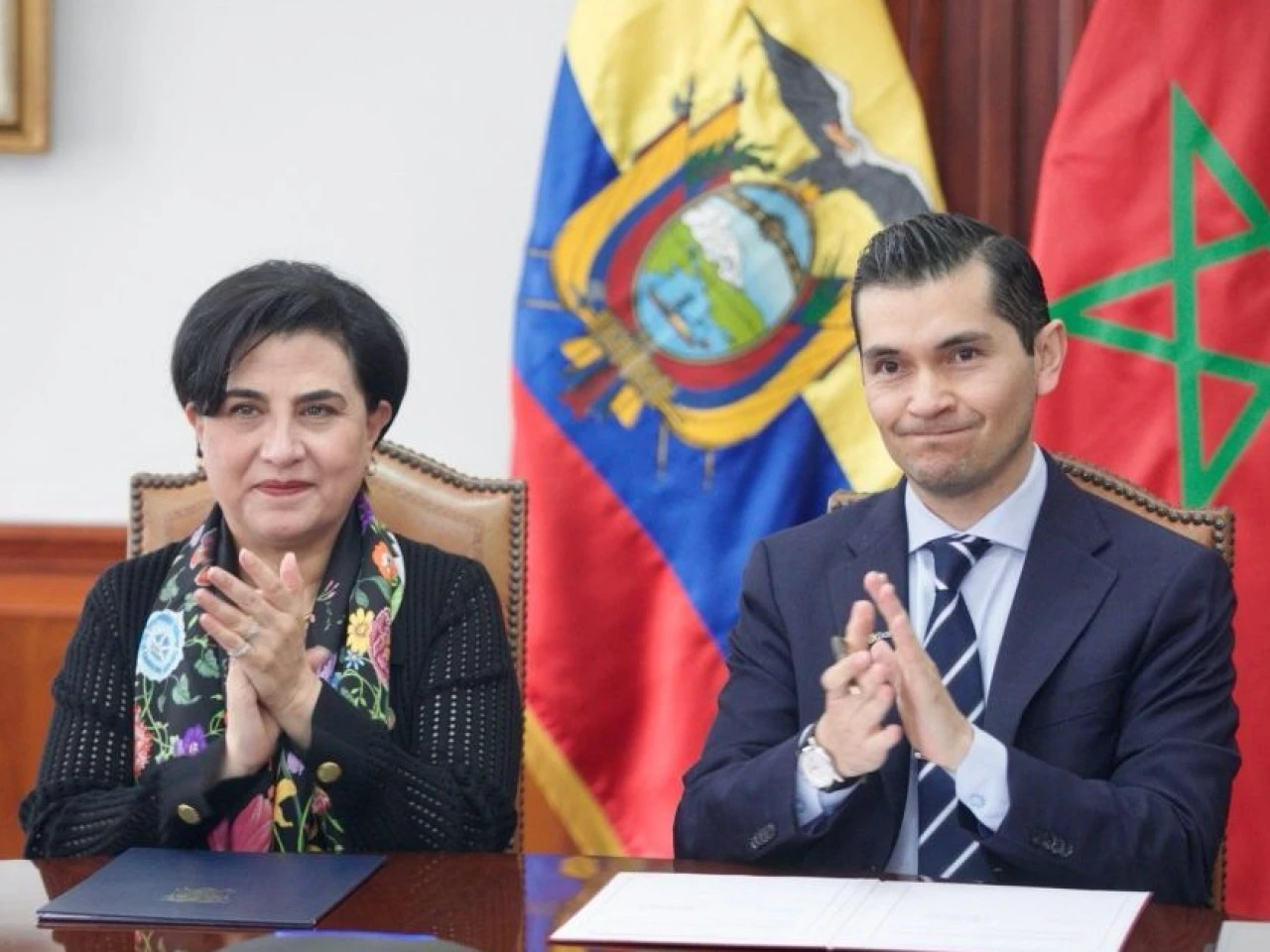 Exportadores de Ecuador y empresas de Marruecos firmaron acuerdo