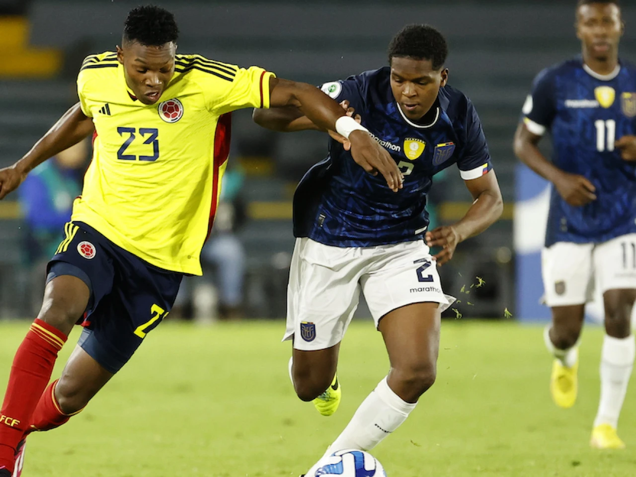 Ecuador se aleja del Mundial Sub-20 tras derrota ante Colombia