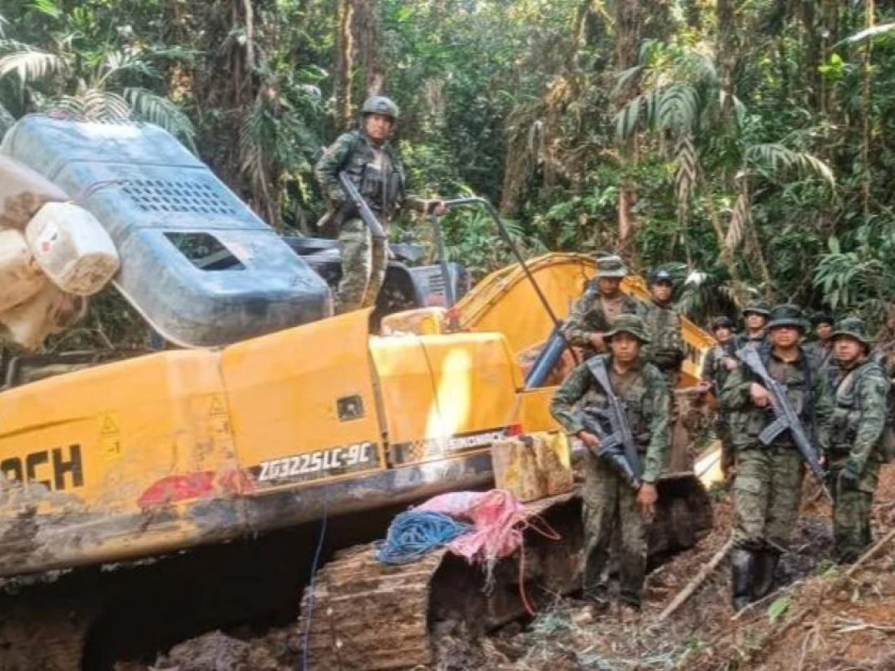 Fuerzas Armadas anuncian operativo contra la minería ilegal en el Parque Podocarpus