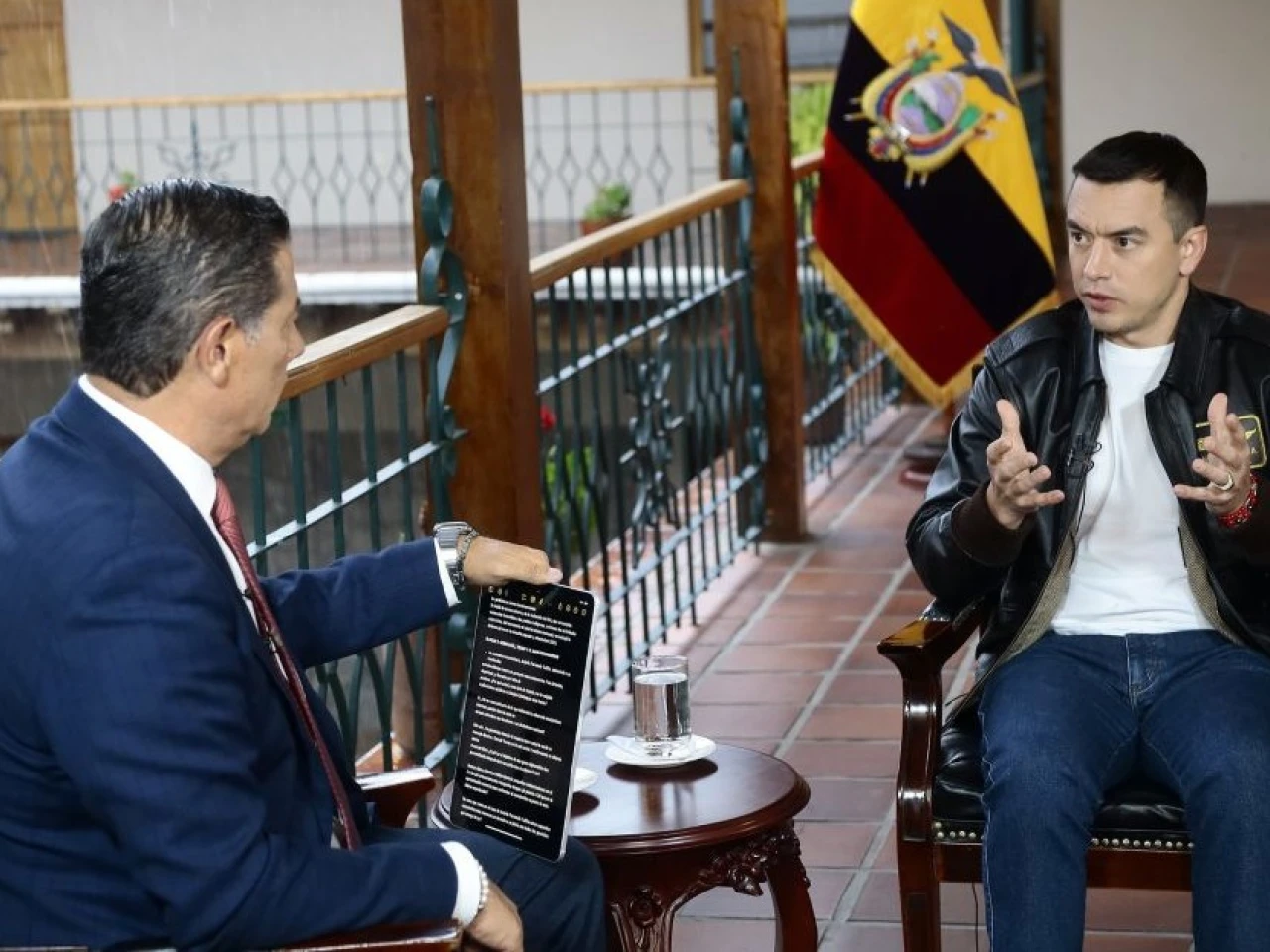Noboa perfila una nueva Constitución que atraiga inversiones