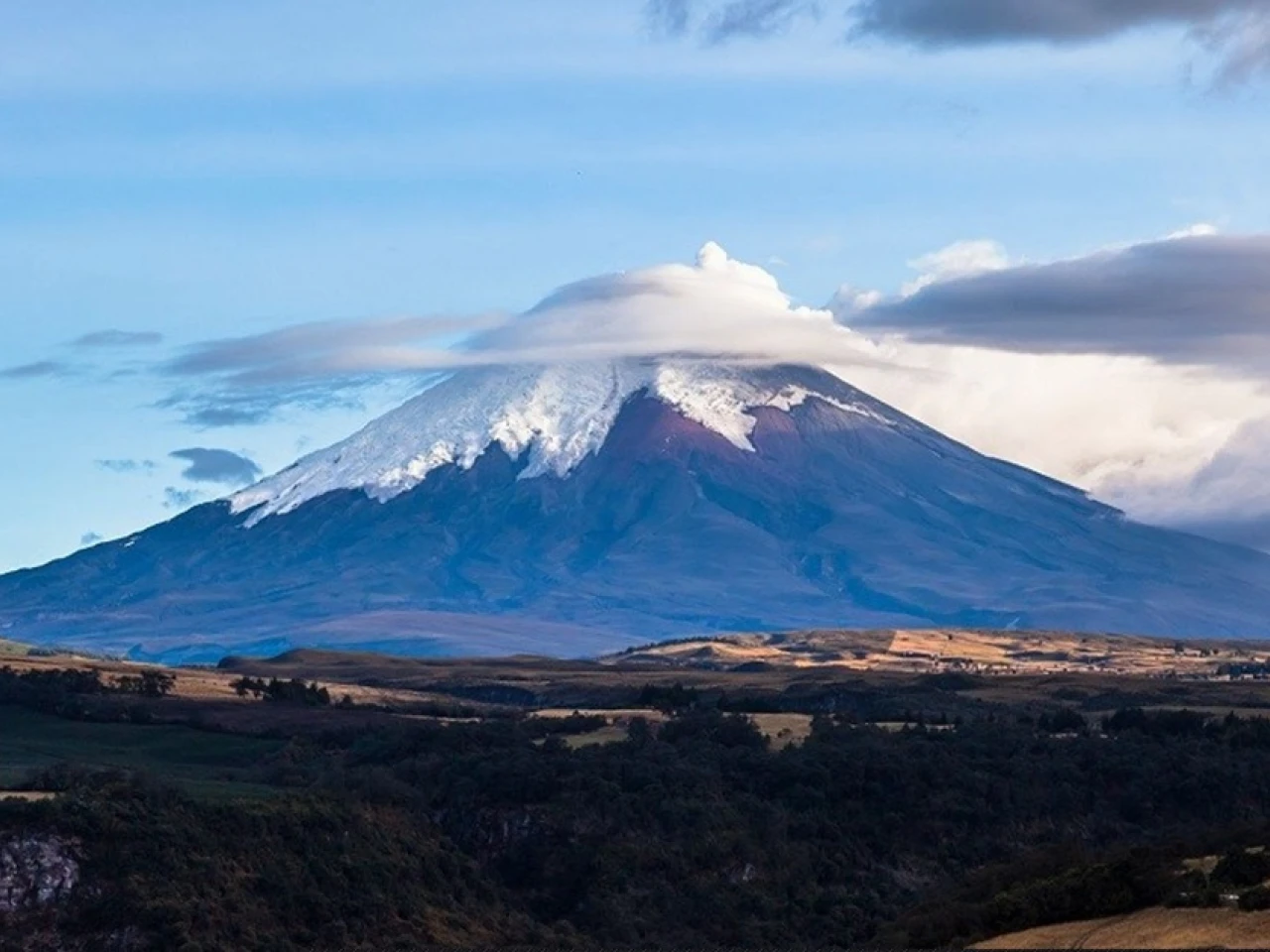 La actividad en el volcán Cotopaxi desciende