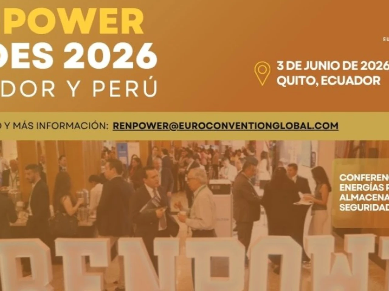 Quito será sede de encuentro regional sobre seguridad energética e inversión renovable