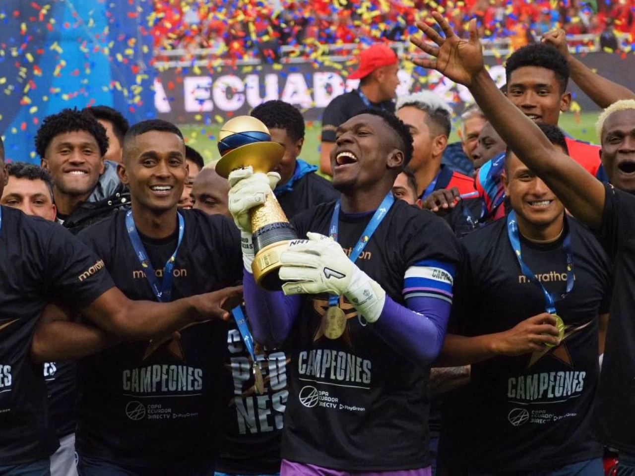 El Nacional se coronó campeón de la Copa Ecuador 