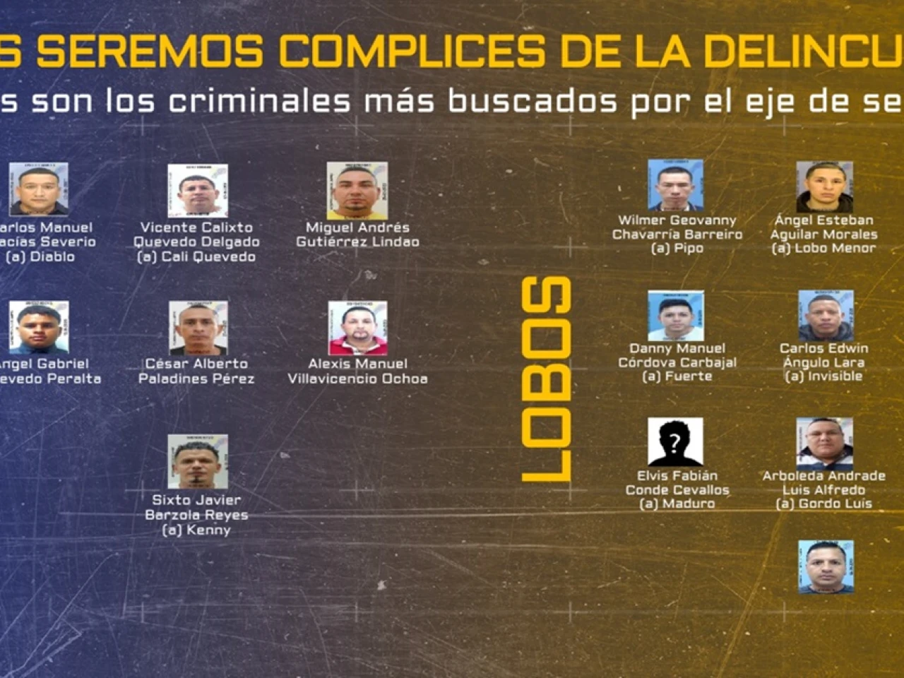 Líderes del Cartel de Sinaloa y disidencias de las FARC son objetivos militares de Ecuador