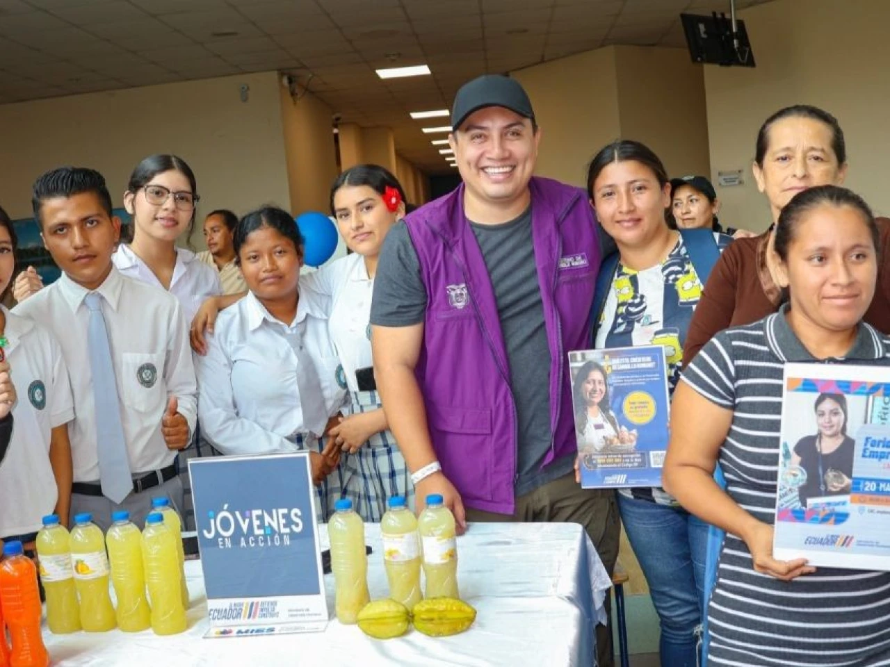 Feria en Lago Agrio impulsa a mujeres emprendedoras y fortalece economías locales