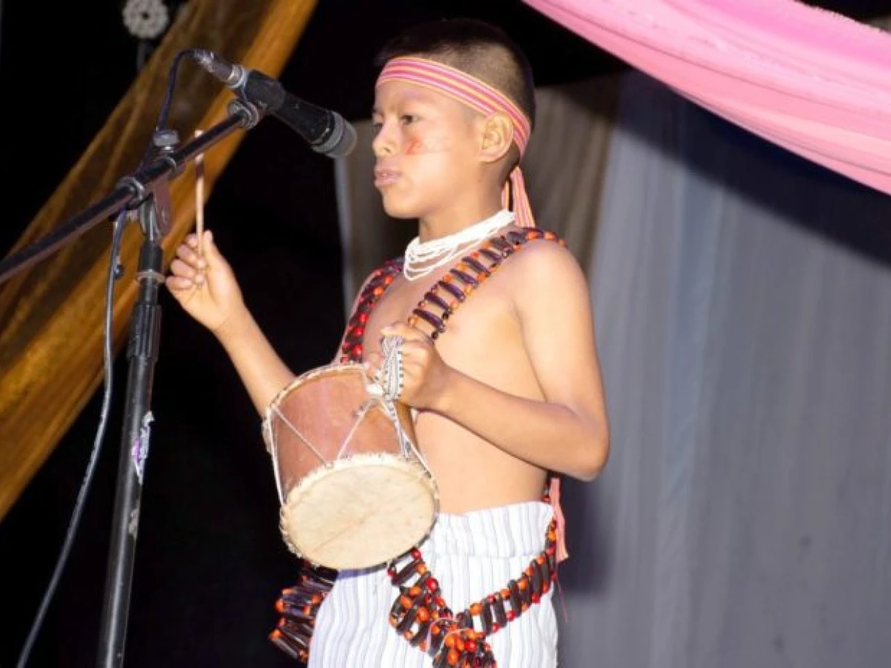 Hubo un festival de la canción kichwa y shuar en gratitud a la Madre Tierra
