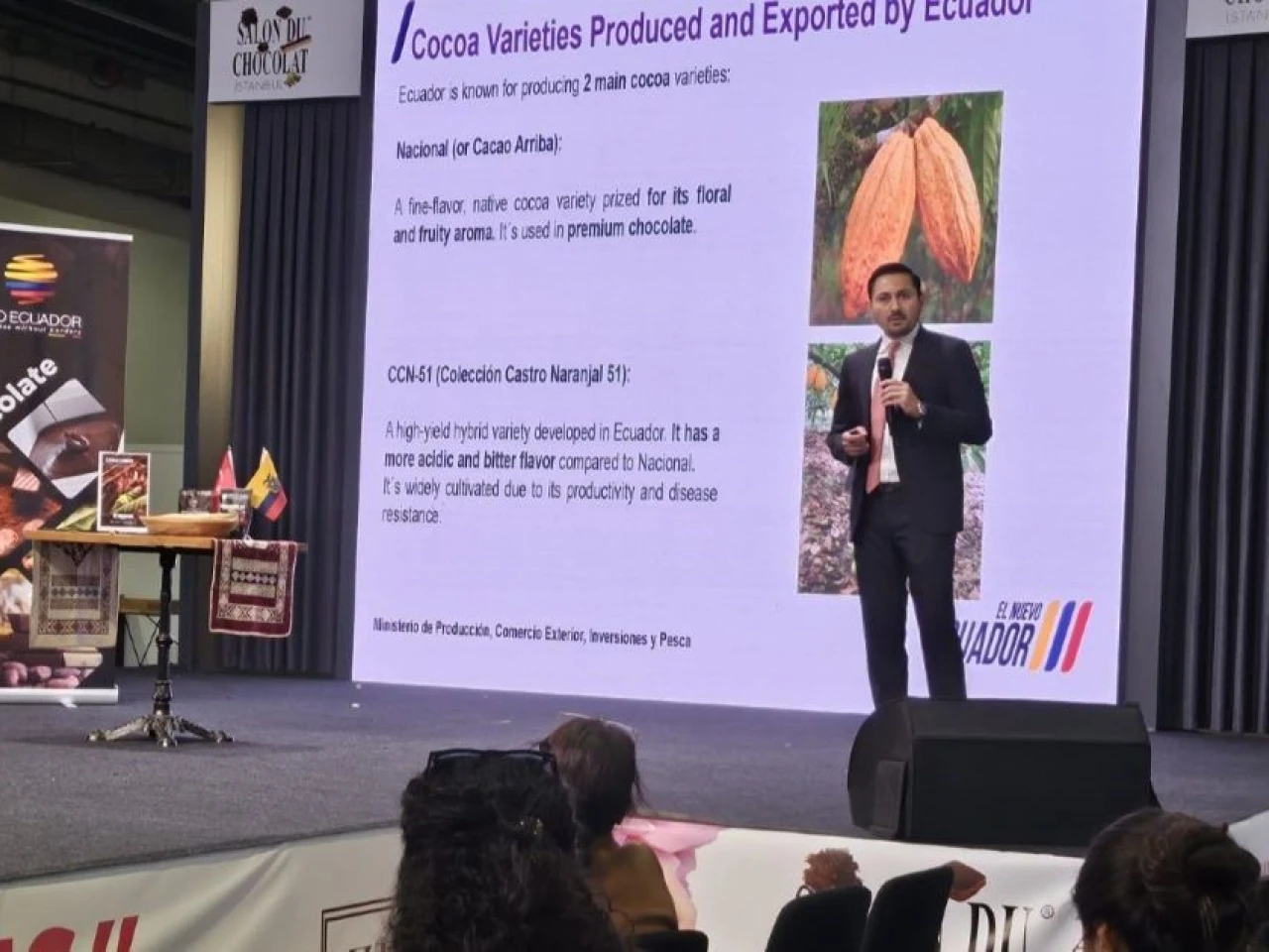 Ecuador promocionó su cacao en Turquía 
