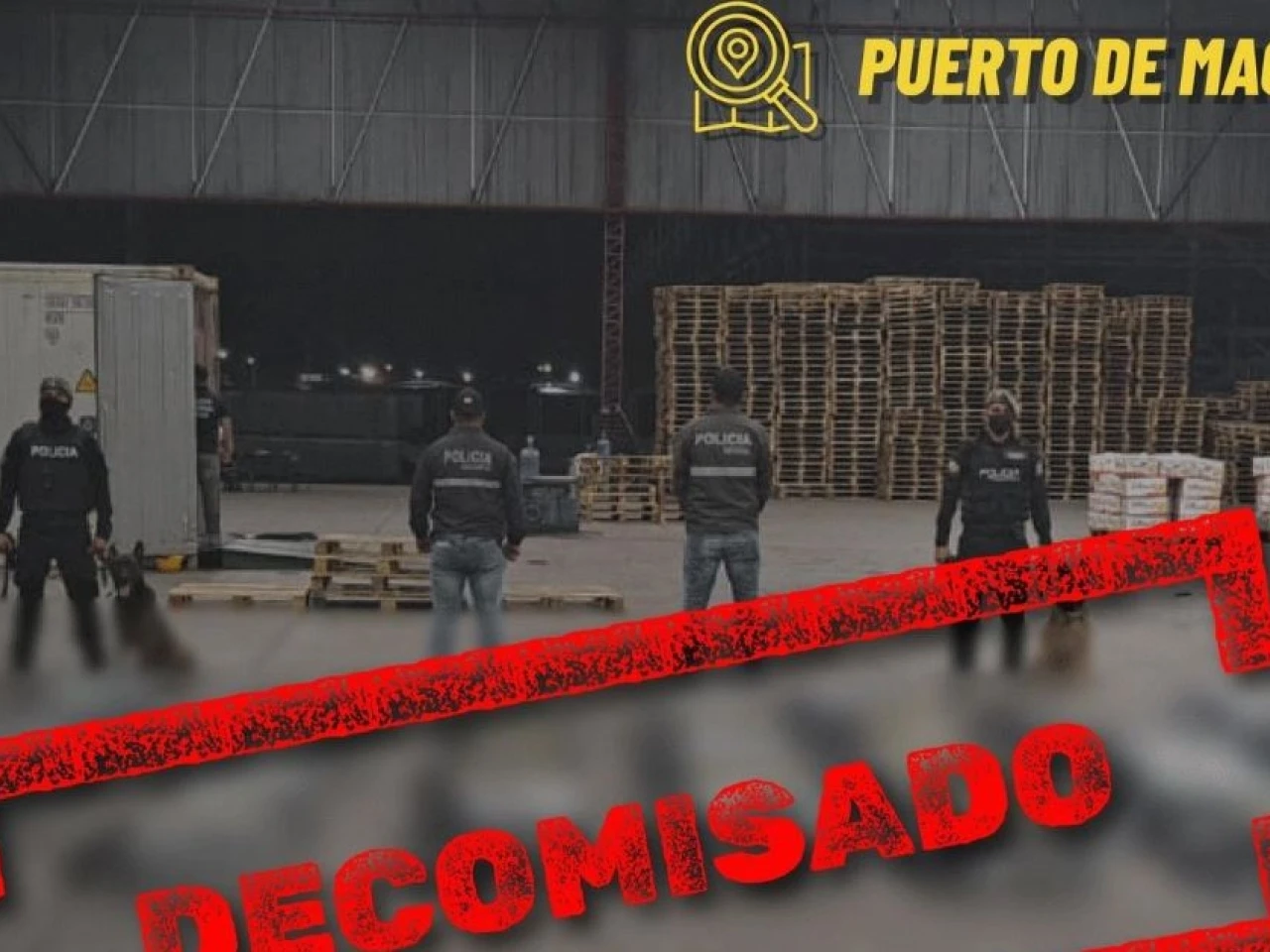 La Policía decomisó 2 toneladas de cocaína que iban a Rusia