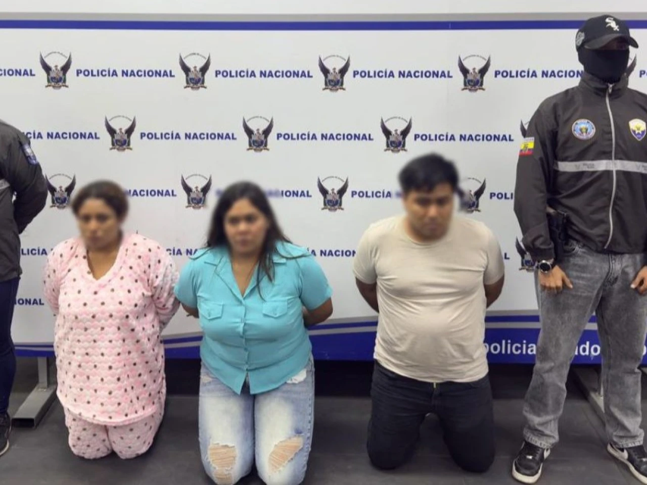 51 detenidos en Ecuador evitan pago de 1 millón de dólares a delincuentes 