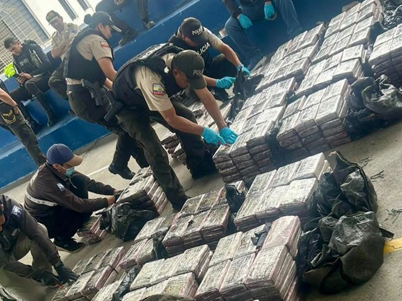 Un policía entre los 10 detenidos por trafico de cocaína