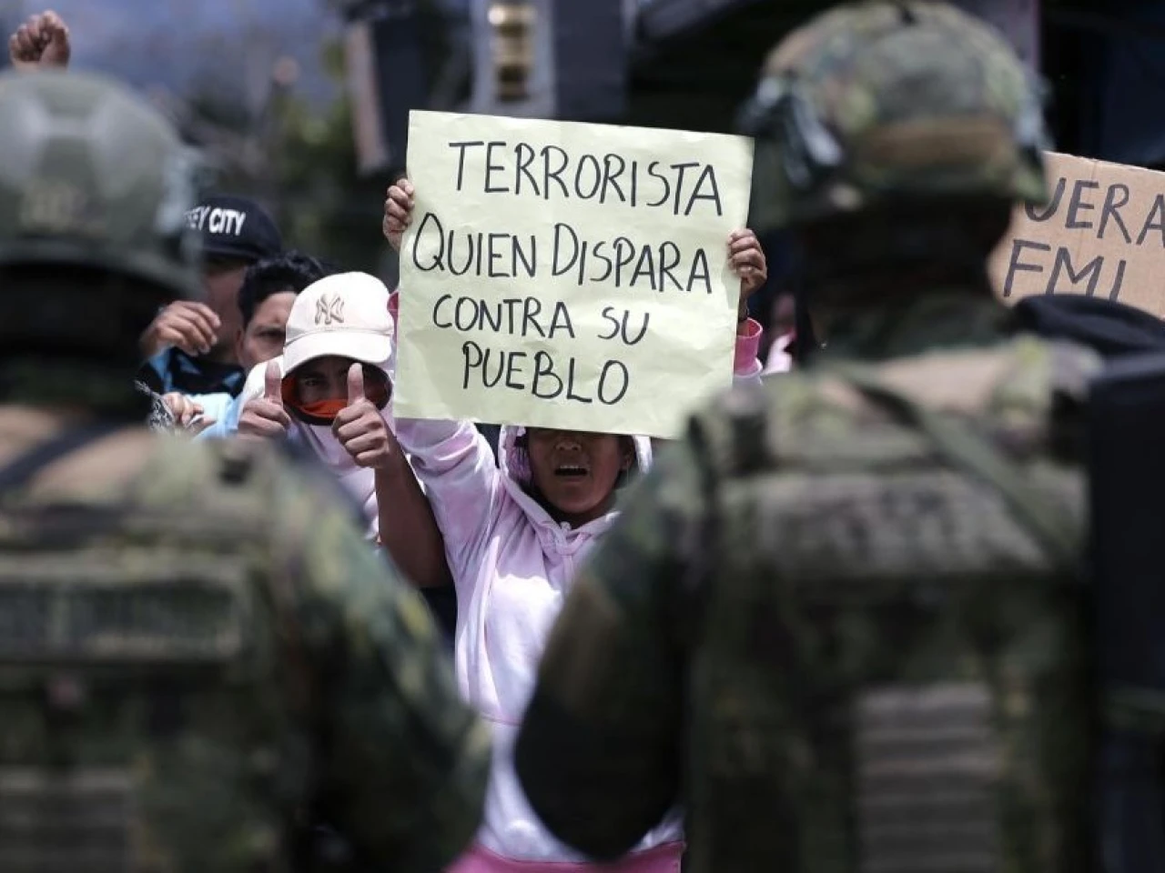 Protestas dejaron un manifestante muerto, 12 militares heridos y 17 retenidos