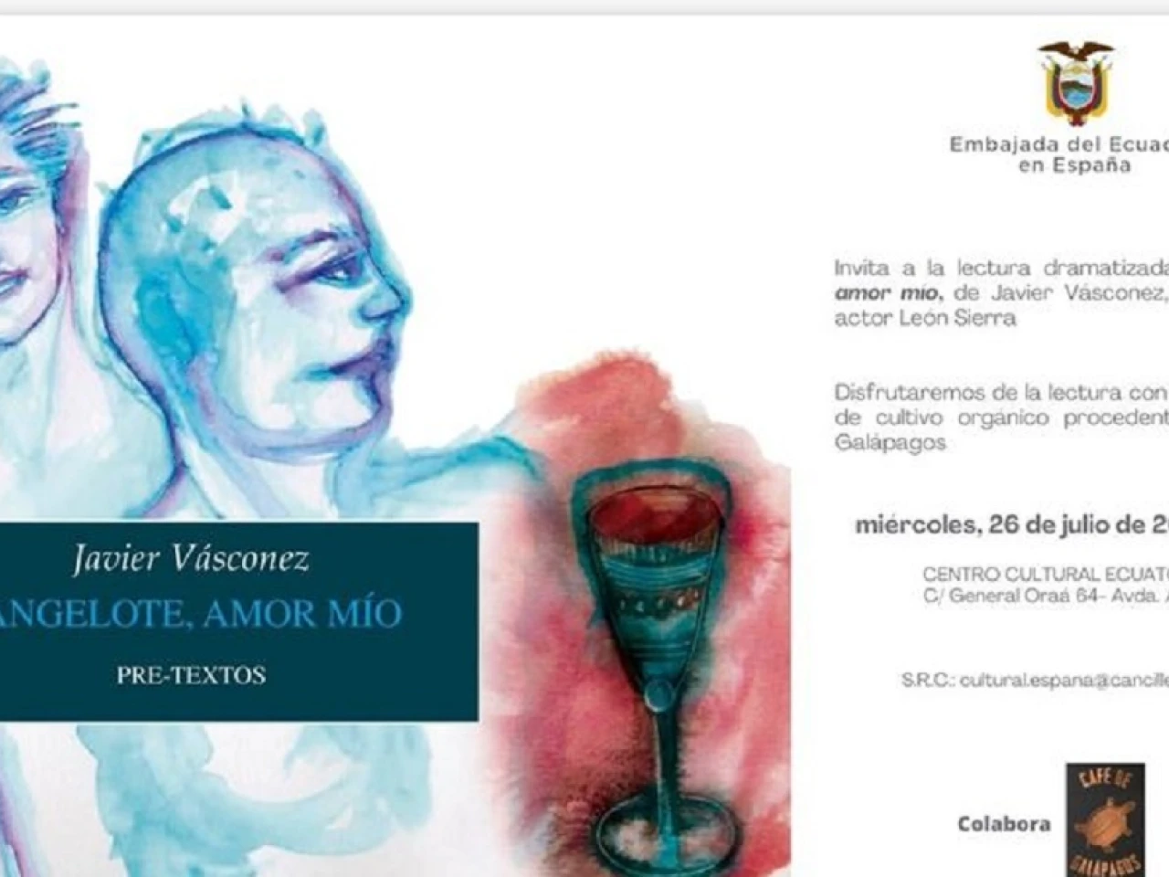 La obra ecuatoriana "Angelote amor mío", censurada en su momento, llega a Madrid
