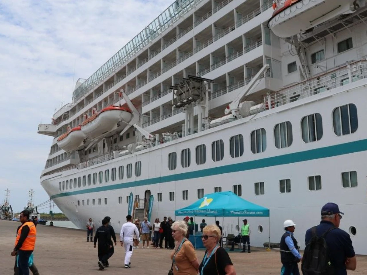 Esmeraldas recibe crucero internacional y retoma actividad turística tras varios años