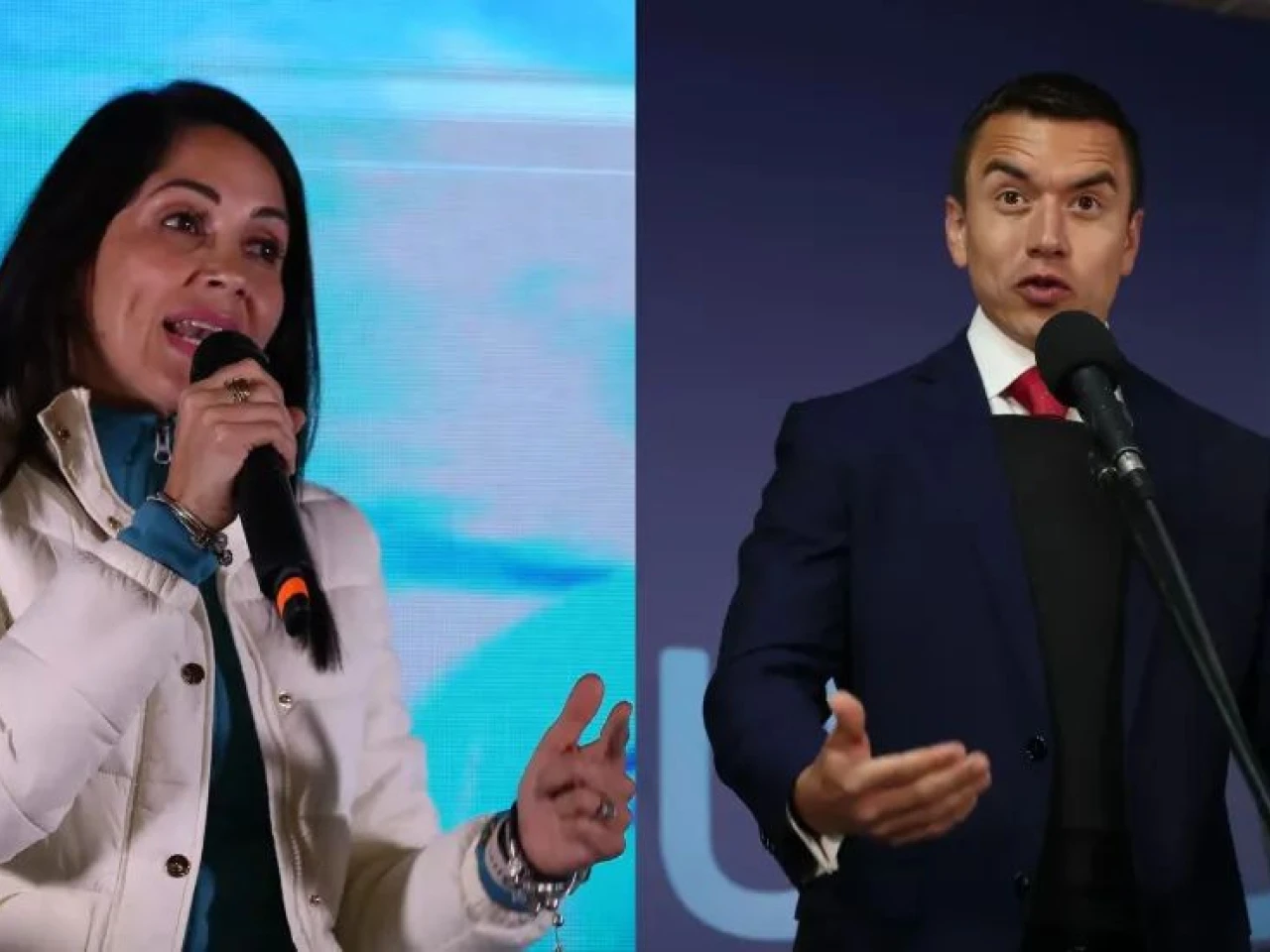 Estos son los planes económicos de Luisa González y Daniel Noboa