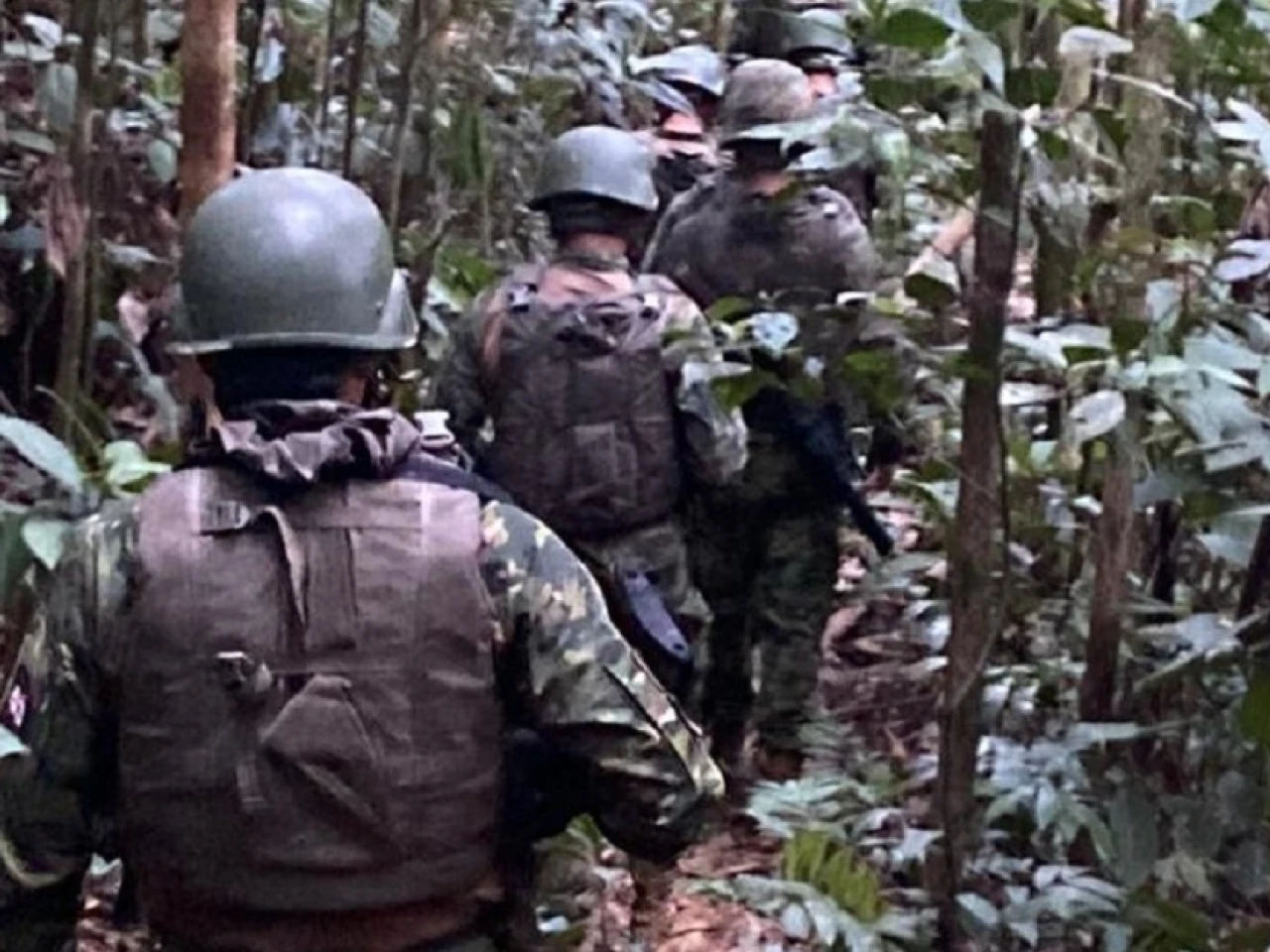 Las Fuerzas Armadas localizaron una base terrorista en Sucumbíos