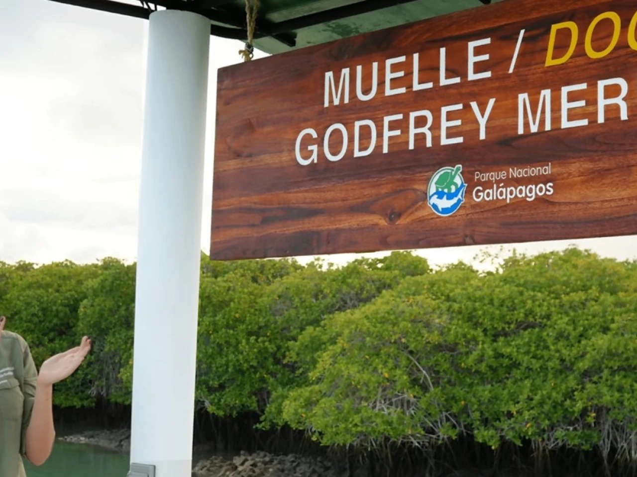 Galápagos: Muelle fue inaugurado en la isla Santa Cruz