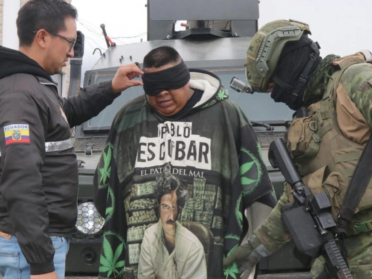 Líder del Frente Iván Ríos fue detenido en Carchi