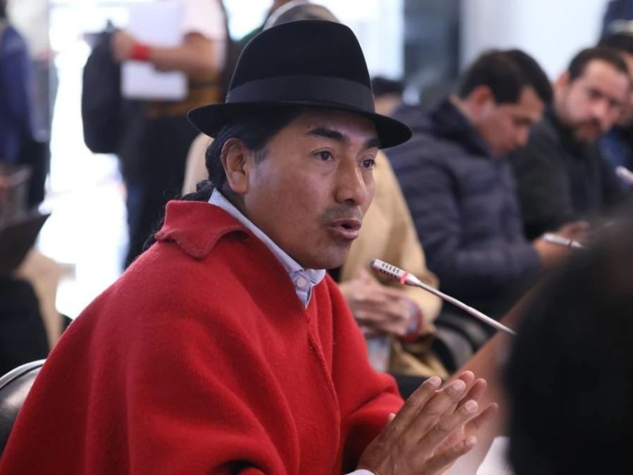 Leonidas Iza asume la presidencia de la Ecuarunari