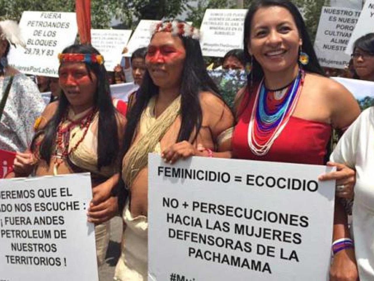 Mujeres amazónicas hablan sobre la defensa de la selva para celebrar el Día de la Mujer