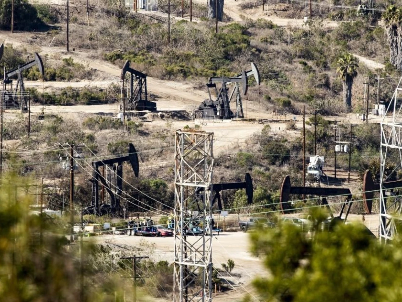 El petróleo WTI, referente de Ecuador, cayó un 2 %