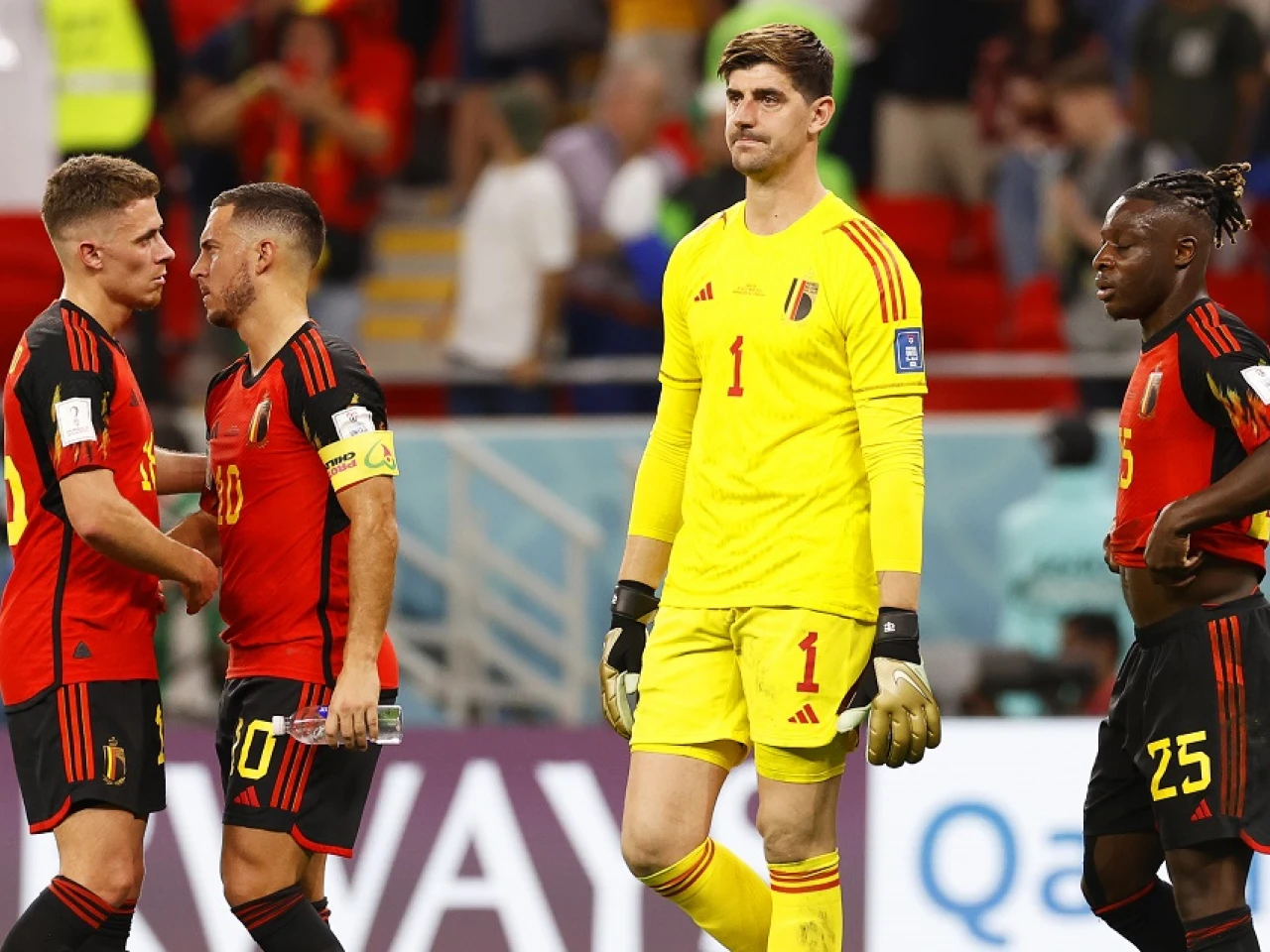 Bélgica decepciona en el Mundial y pone fin a una generación de oro