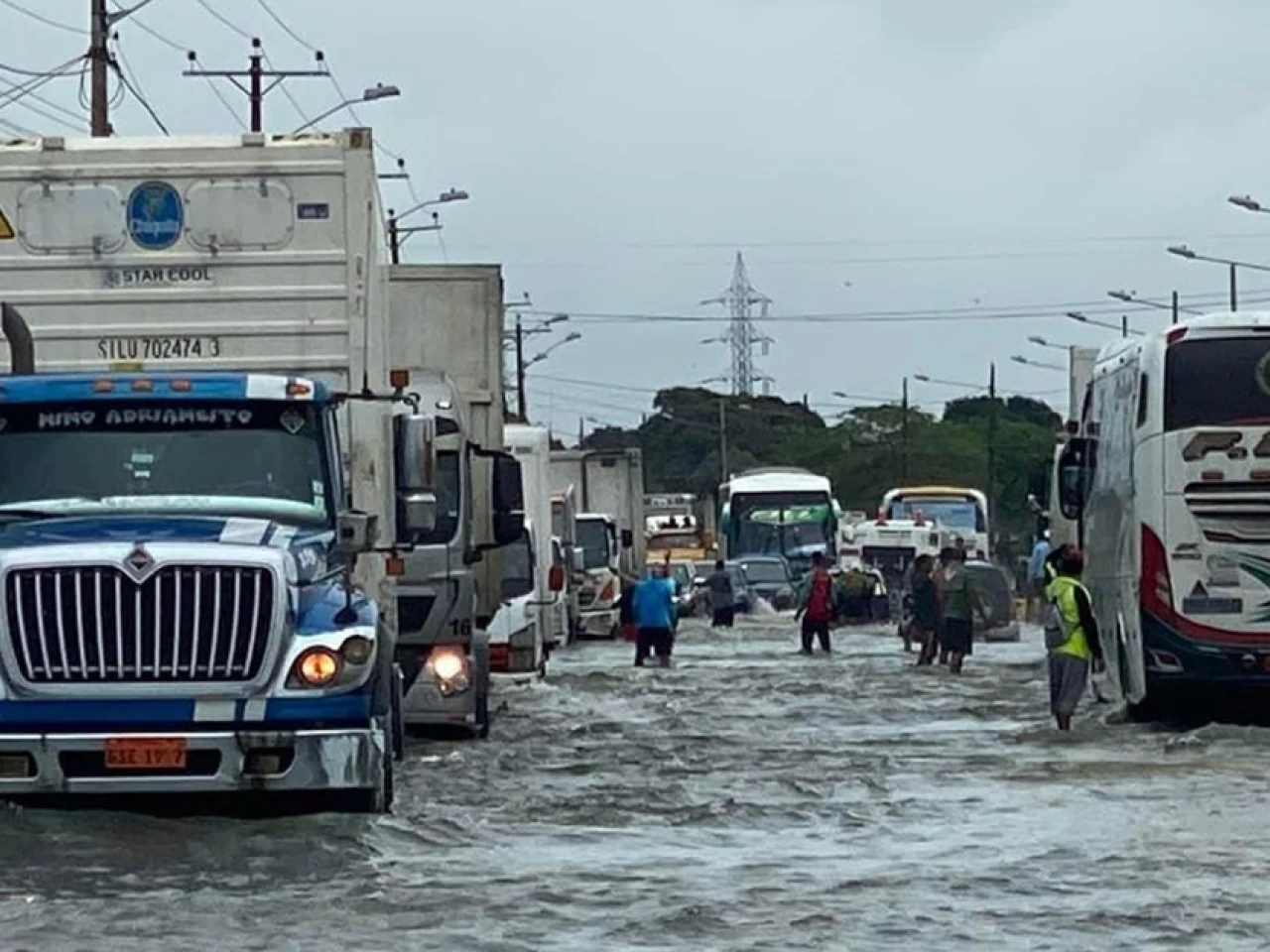 132.608 personas han sido afectadas por las intensas lluvias en Ecuador