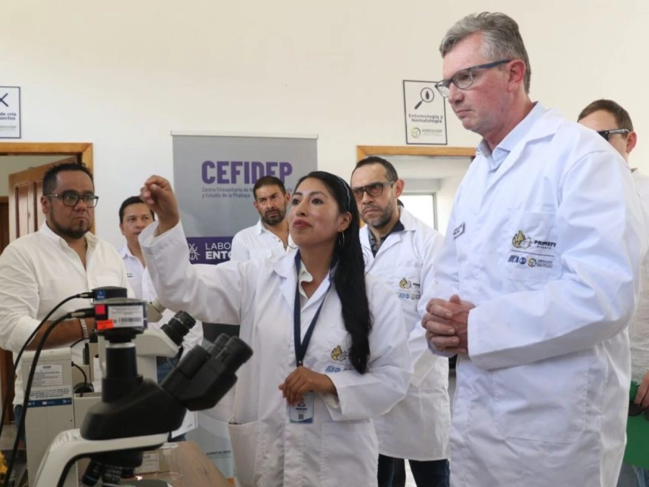 El primer centro fitosanitario especializado en pitahaya se inauguró en Palora