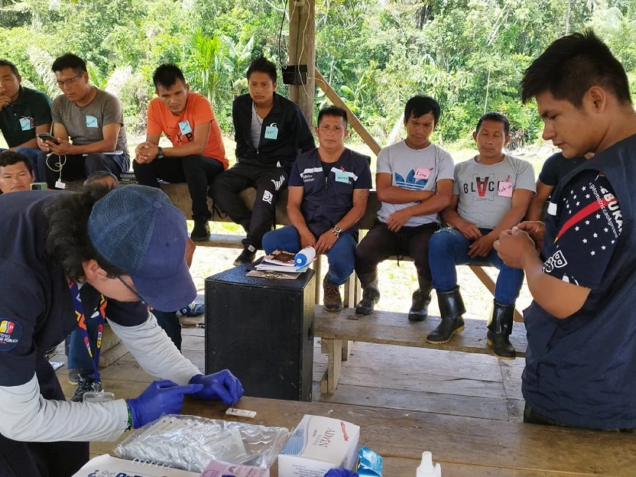 Pastaza: 34 vigilantes comunitarios sápara fueron capacitados 