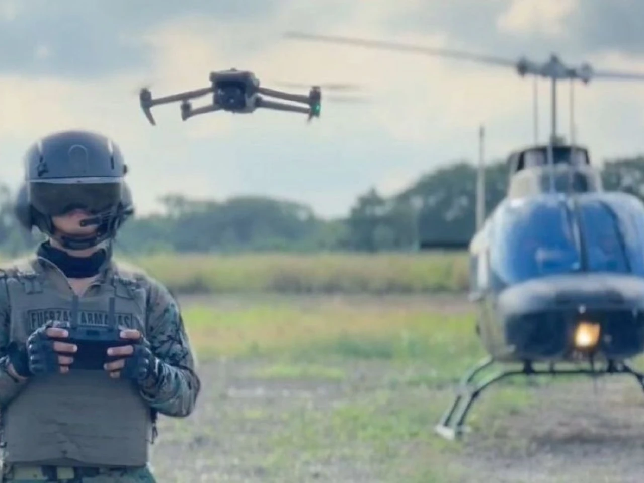 La Fuerza Aérea estrenó nuevo escuadrón de drones para combatir el narcotráfico