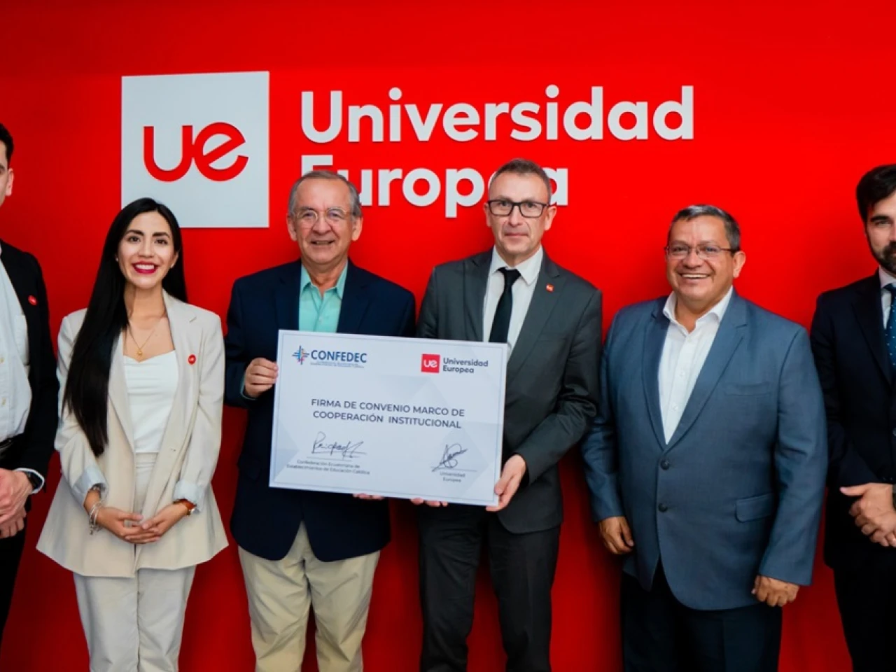 Confedec firmó convenio con la Universidad Europea 