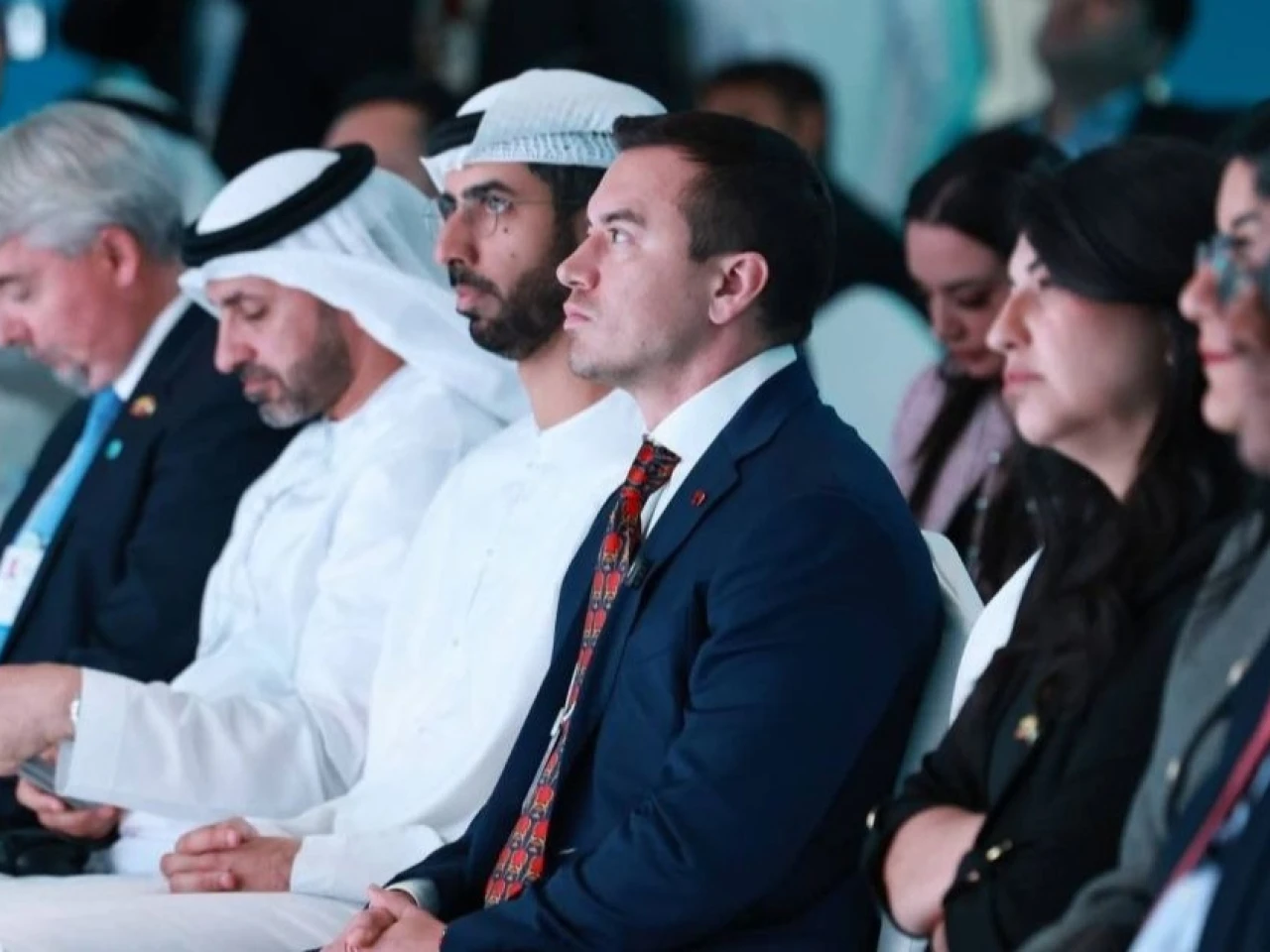 Daniel Noboa fortalece lazos de inversión en Emiratos Árabes Unidos