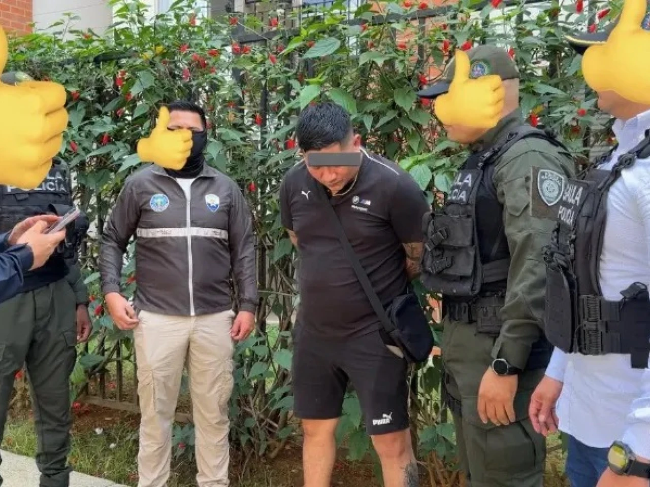Capturan en Colombia a alias Gato Celi, cabecilla de la banda ecuatoriana Chone Killers