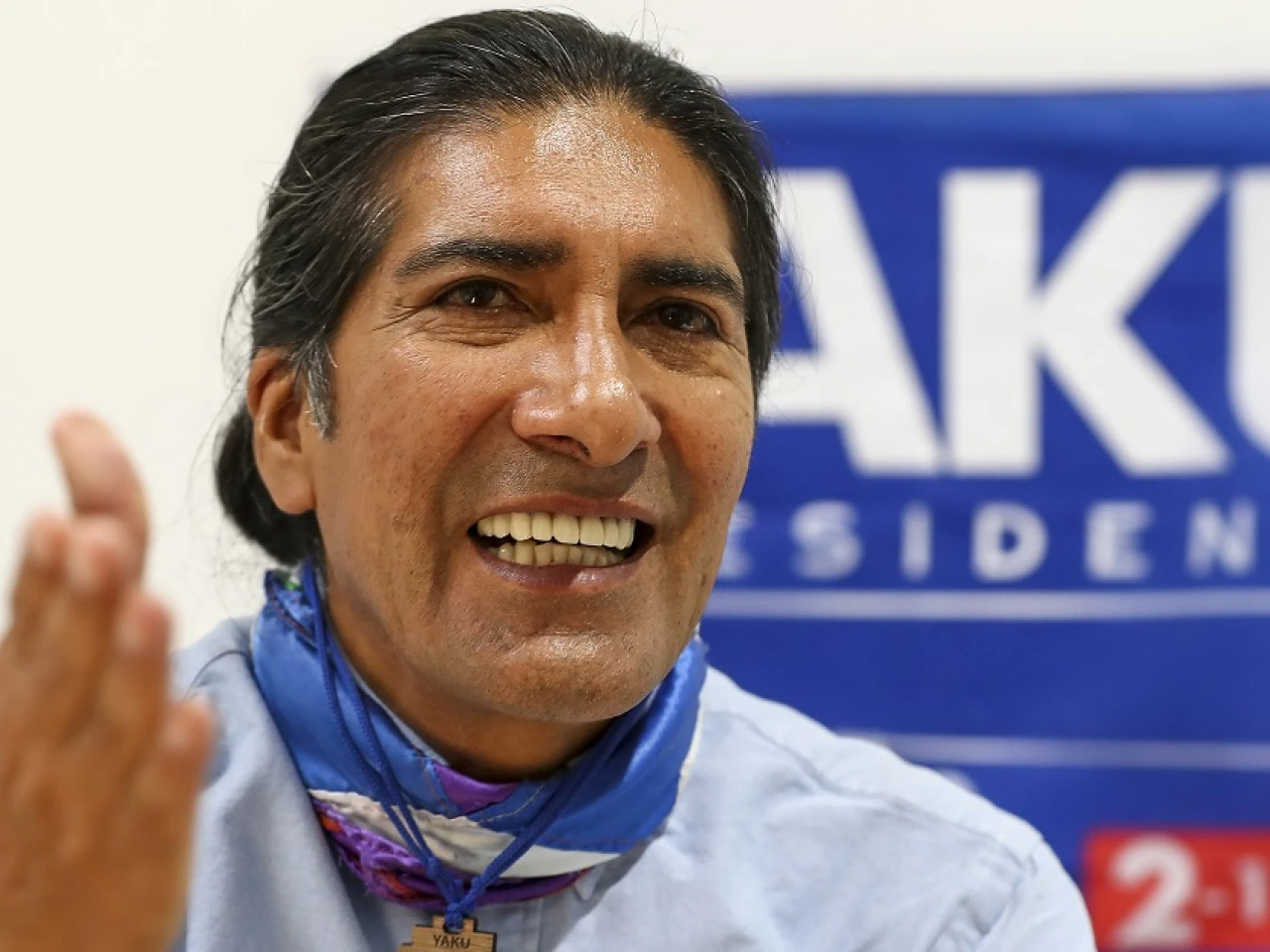 Pachakutik reitera respaldo a Yaku Pérez
