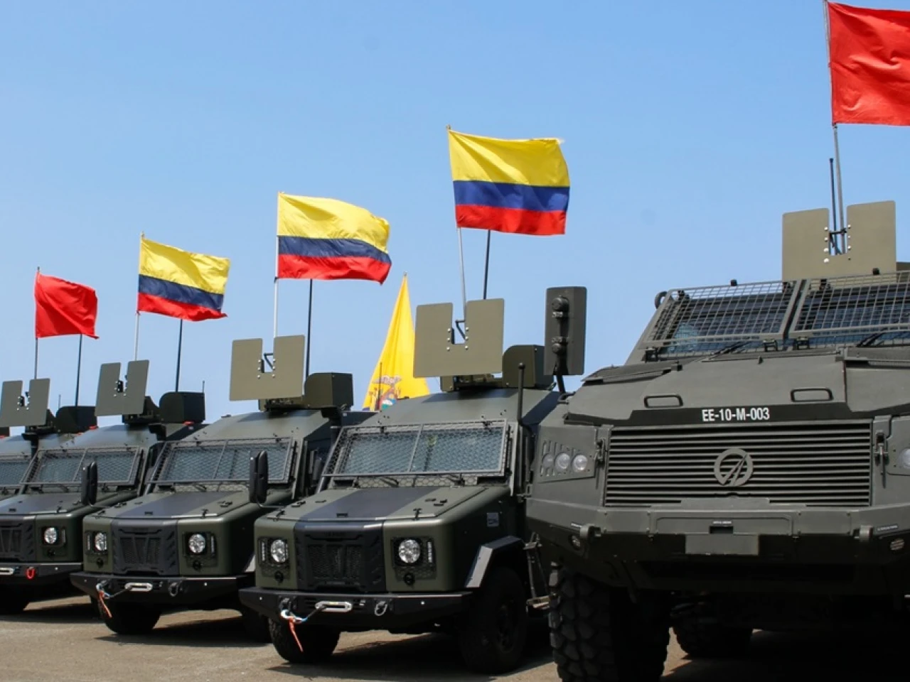 Las Fuerzas Armadas recibieron 51 vehículos tácticos 